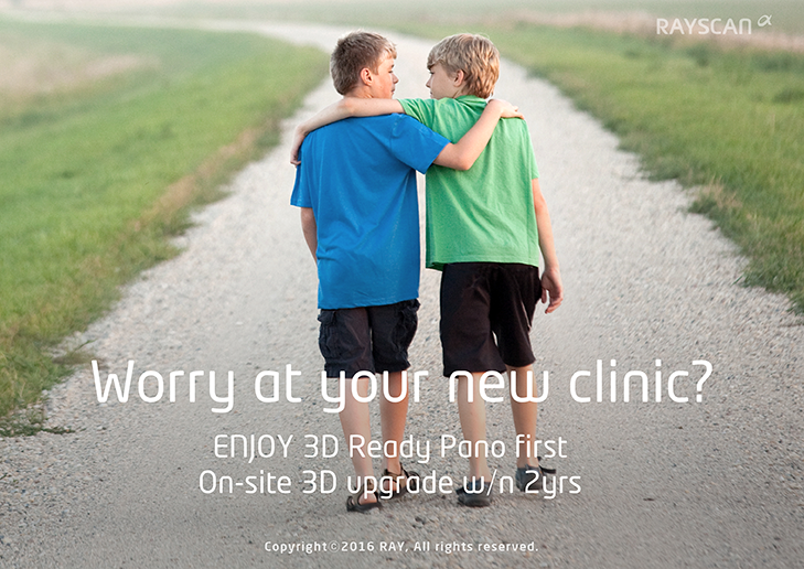RAYSCAN 3D Ready on-site. Buy 3D Ready Pano first.