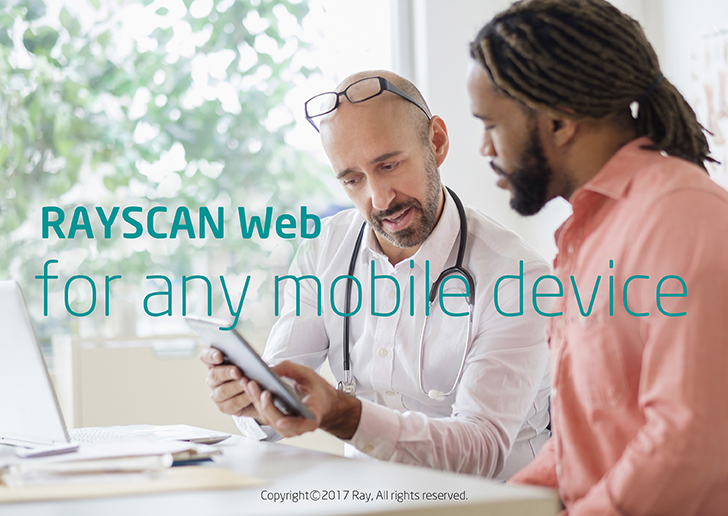RAYSCAN Web On Any Mobile Devices